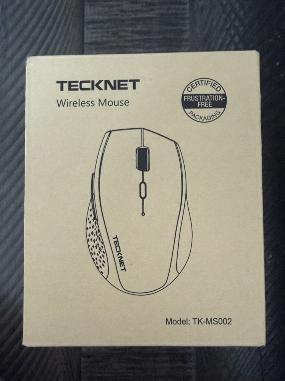 Wireless Mouse TK-MS002 - Black